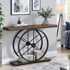 Monda Entryway Hallway table Console Media LED Table