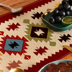 Vibrant Bohemian Table Runner