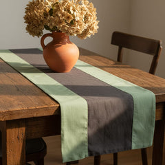The Dual Tone Elegance Table Runner