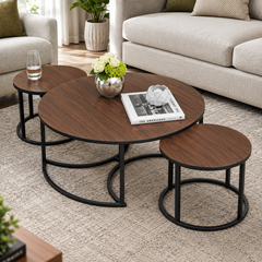 Maywood Courtyard Living Lounge Center Tables (Set of 3