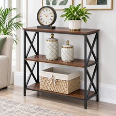 Tucson Concept Bookcase Console Organizer Rack