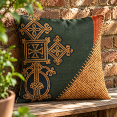 Desert Thread Printed Cushion Covers (Pack of 4)