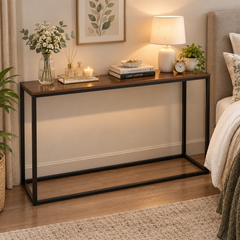 Joolihome Slim Console Table for Entryway with Open Storage Shelf