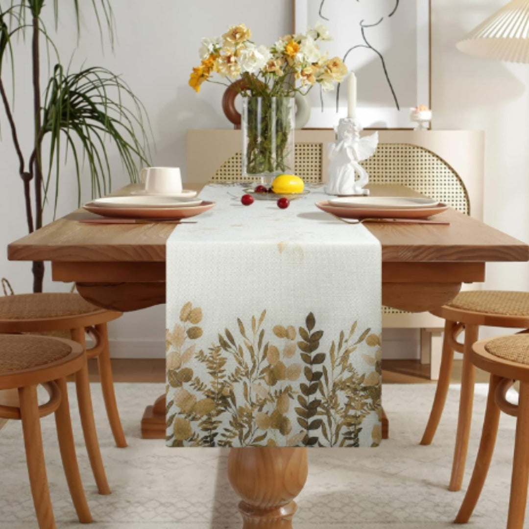 Leafline Elegance Table Runner