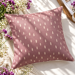 Violet Garden Printed Cushion Covers  (Pack of 3)