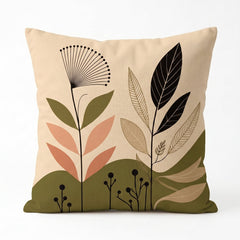 Designer Nature Inspired Printed Cushion Covers - (Pack of 4) For Living Room, Bed Room, Home Decor