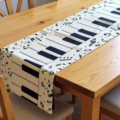 Musical Note Table Runner